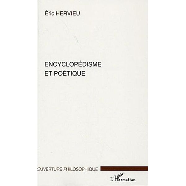 Encyclopedisme et poetique / Hors-collection, Collectif