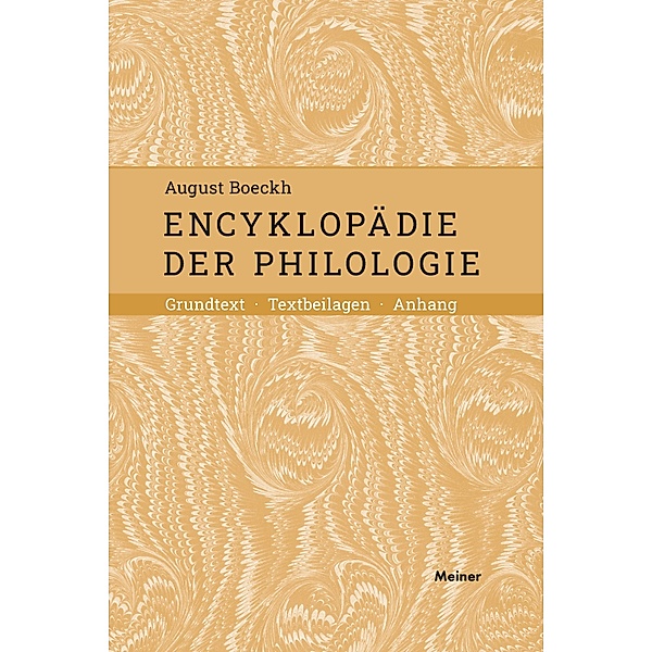 Encyklopädie der Philologie, August Boeckh