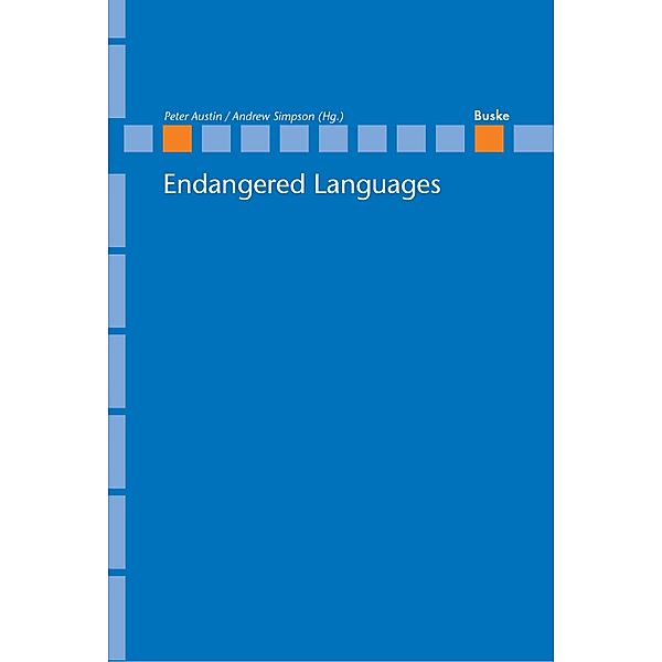 Endangered Languages / Linguistische Berichte, Sonderhefte Bd.14