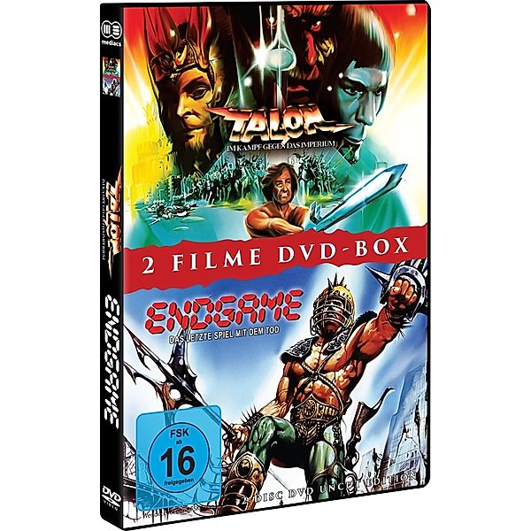 Endgame - Das letzte Spiel mit dem Tod + Talon, Laura Gemser George Eastman Dino Cont Al Cliver