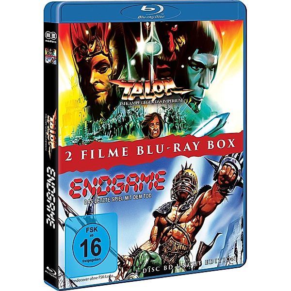 Endgame - Das letzte Spiel mit dem Tod + Talon, Laura Gemser George Eastman Dino Cont Al Cliver