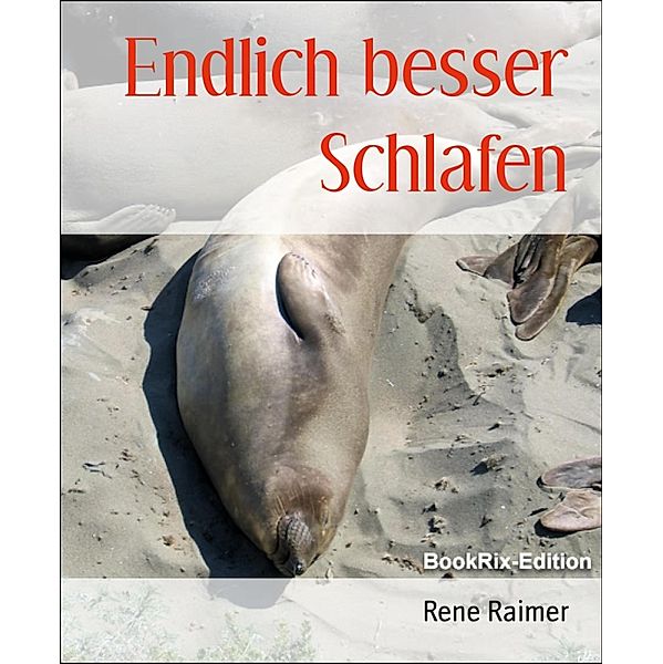 Endlich besser Schlafen, Rene Raimer