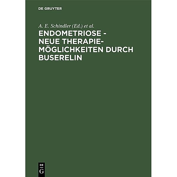 Endometriose, neue Therapiemöglichkeiten durch Buserelin