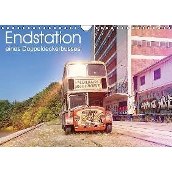 Endstation eines Doppeldeckerbusses (Wandkalender 2016 DIN A4 quer), UNBLIND photography