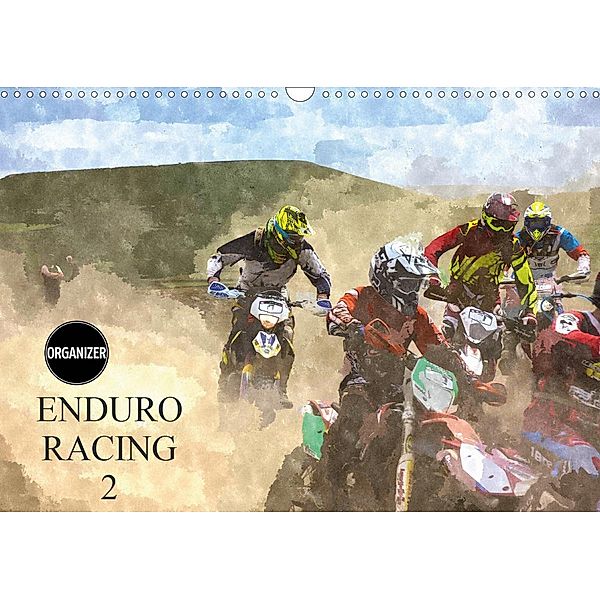 ENDURO RACING 2 (Wall Calendar 2021 DIN A3 Landscape), ron eccles