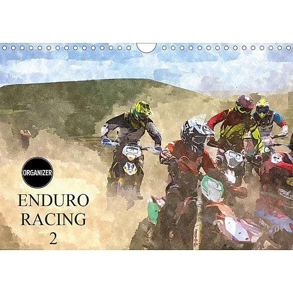 ENDURO RACING 2 (Wall Calendar 2021 DIN A4 Landscape), ron eccles