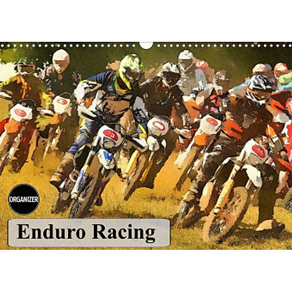 Enduro Racing (Wall Calendar 2023 DIN A3 Landscape), ron eccles