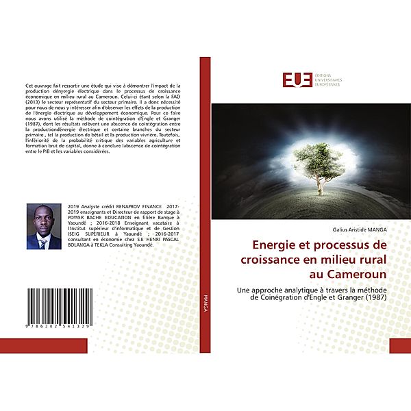 Energie et processus de croissance en milieu rural au Cameroun, Galius Aristide MANGA