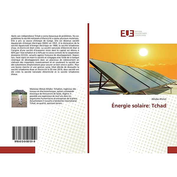 Énergie solaire: Tchad, Alhabo Ahmat