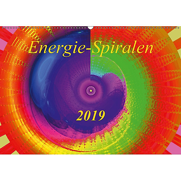 Energie-Spiralen 2019 (Wandkalender 2019 DIN A2 quer), Ramon Labusch
