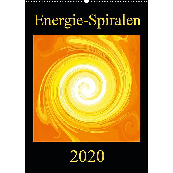 Energie-Spiralen 2020 (Wandkalender 2020 DIN A2 hoch), Ramon Labusch