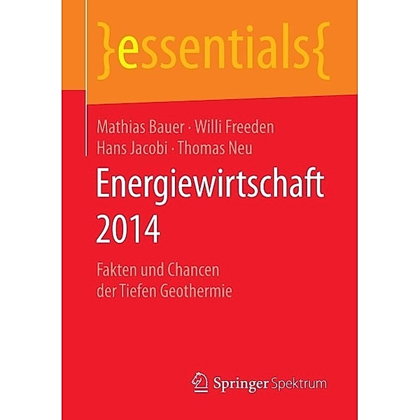 Energiewirtschaft 2014 / essentials, Mathias Bauer, Willi Freeden, Hans Jacobi, Thomas Neu