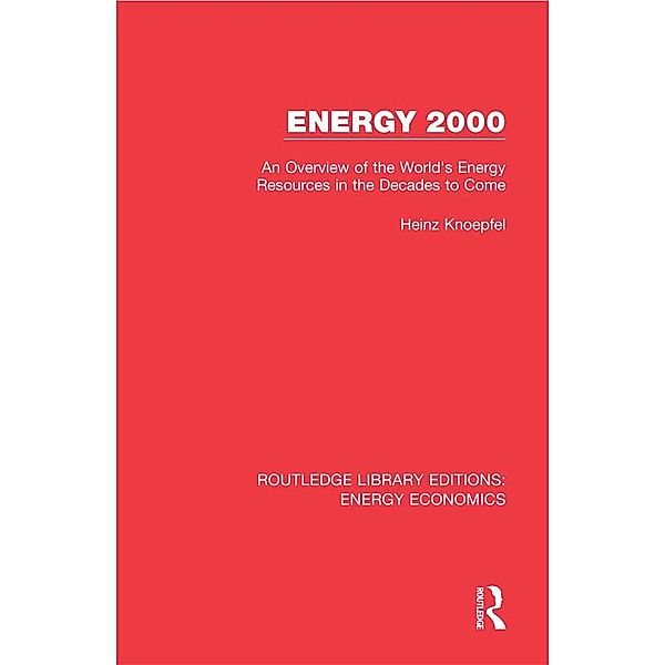 Energy 2000, Heinz Knoepfel