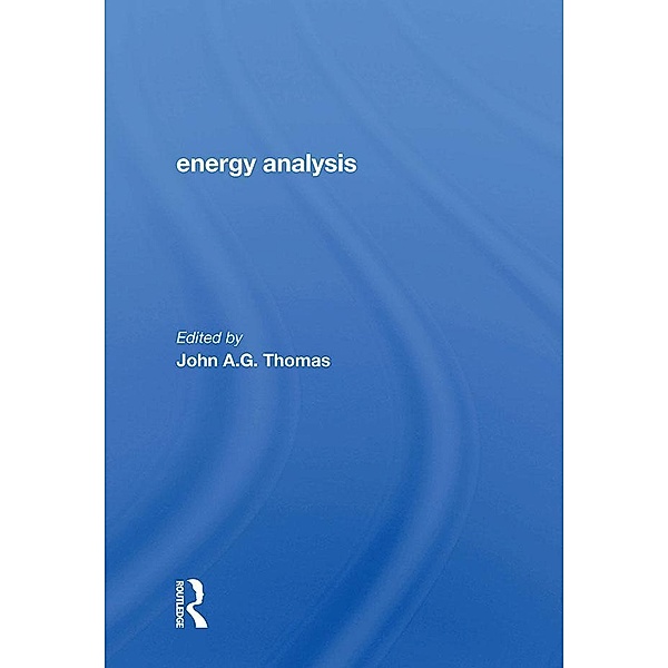 Energy Analysis/h, Roger D K Thomas