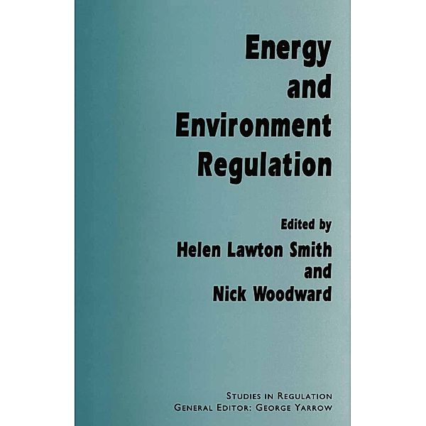 Energy and Environment Regulation / Studies in Regulation