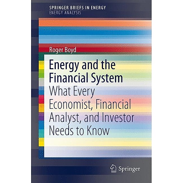 Energy and the Financial System, Roger Boyd