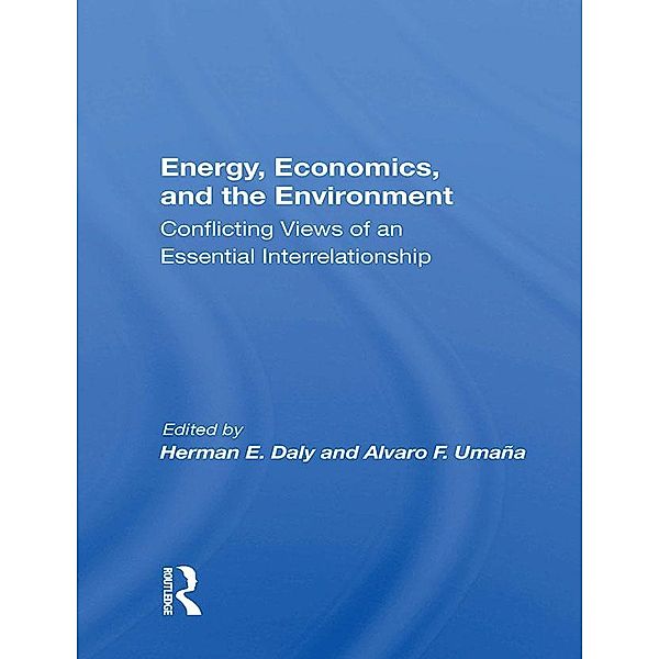 Energy, Economics, And The Environment, Herman E Daly