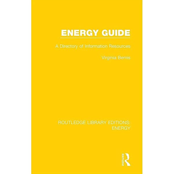 Energy Guide, Virginia Bemis