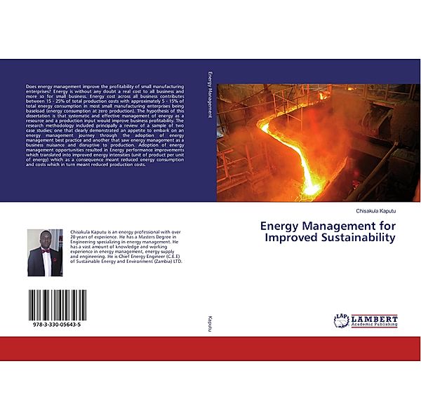 Energy Management for Improved Sustainability, Chisakula Kaputu