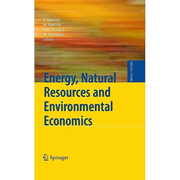Energy, Natural Resources and Environmental Economics / Energy Systems, Mikael Rönnqvist, Mette Bjørndal