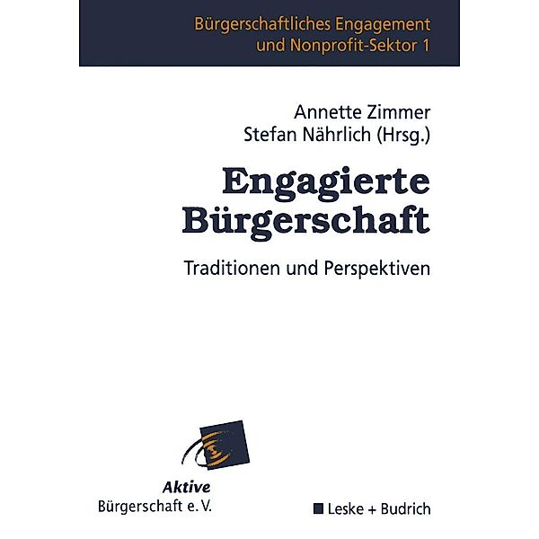 Engagierte Bürgerschaft / Bürgerschaftliches Engagement und Non-Profit-Sektor Bd.1