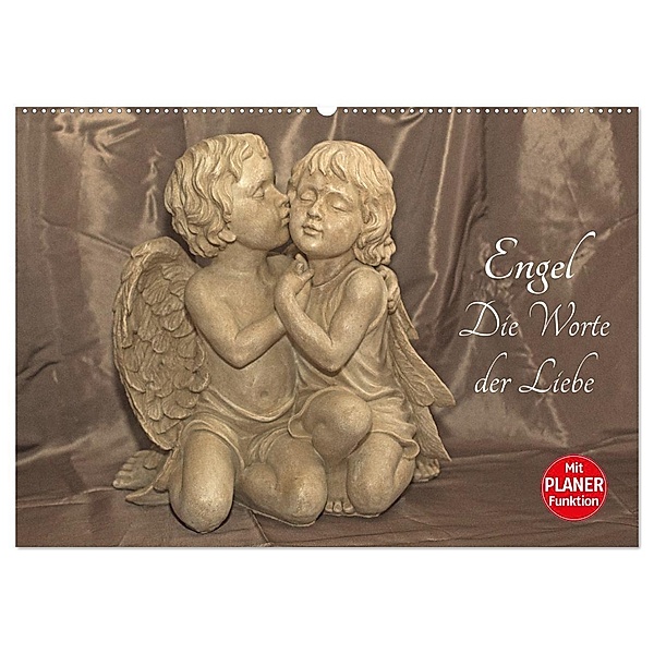 Engel - Die Worte der Liebe (Wandkalender 2024 DIN A2 quer), CALVENDO Monatskalender, Andrea Potratz