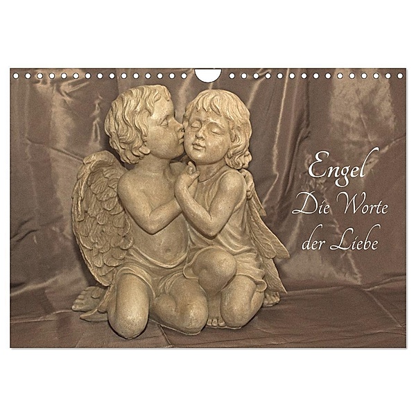 Engel - Die Worte der Liebe (Wandkalender 2024 DIN A4 quer), CALVENDO Monatskalender, Andrea Potratz