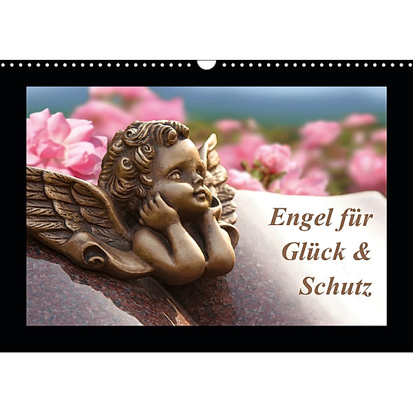 Engel für Glück & Schutz (Wandkalender 2019 DIN A3 quer), Klattis