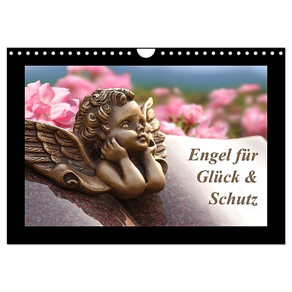 Engel für Glück & Schutz (Wandkalender 2024 DIN A4 quer), CALVENDO Monatskalender, Klattis