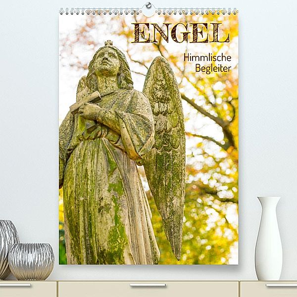 Engel - Himmlische Begleiter (Premium, hochwertiger DIN A2 Wandkalender 2023, Kunstdruck in Hochglanz), Carola Vahldiek