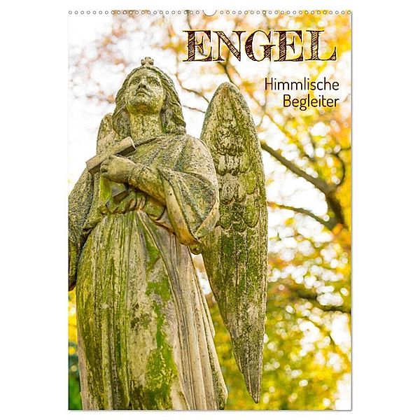 Engel - Himmlische Begleiter (Wandkalender 2024 DIN A2 hoch), CALVENDO Monatskalender, Carola Vahldiek