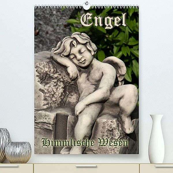 Engel - Himmlische Wesen (Premium, hochwertiger DIN A2 Wandkalender 2023, Kunstdruck in Hochglanz), Antje Lindert-Rottke