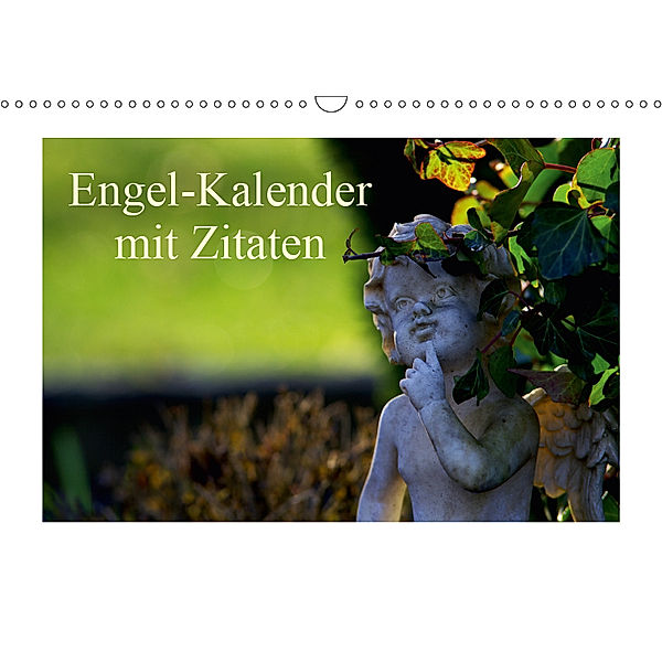 Engel-Kalender mit Zitaten (Wandkalender 2019 DIN A3 quer), Tanja Riedel