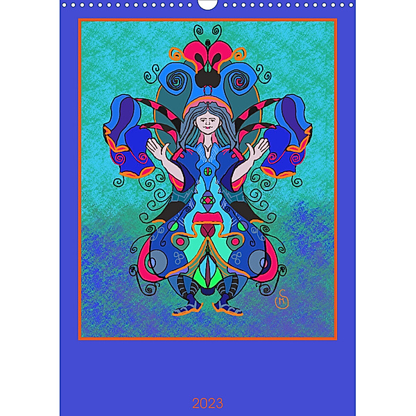 Engel - Segensfunken aus dem Regenbogen (Wandkalender 2023 DIN A3 hoch), Margarita Siebke