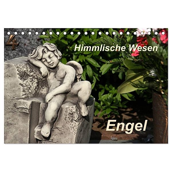 Engel (Tischkalender 2024 DIN A5 quer), CALVENDO Monatskalender, Antje Lindert-Rottke