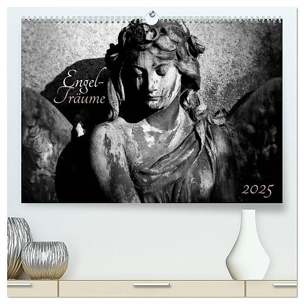 Engel-Träume (hochwertiger Premium Wandkalender 2025 DIN A2 quer), Kunstdruck in Hochglanz, Calvendo, Christian Ohde