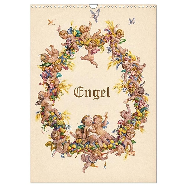 Engel (Wandkalender 2024 DIN A3 hoch), CALVENDO Monatskalender, KramBam.de