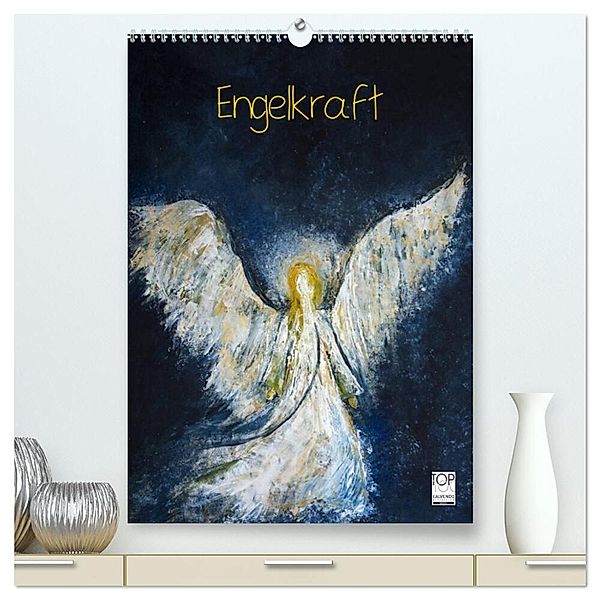 Engelkraft (hochwertiger Premium Wandkalender 2024 DIN A2 hoch), Kunstdruck in Hochglanz, Stefani Thomson