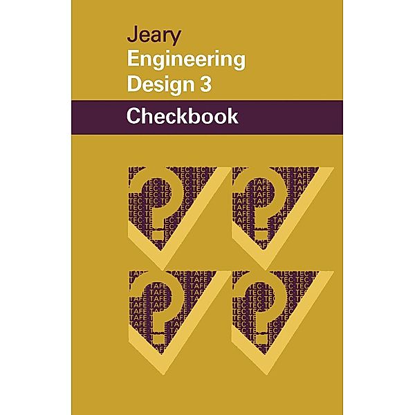 Engineering Design 3 Checkbook, L N Jeary