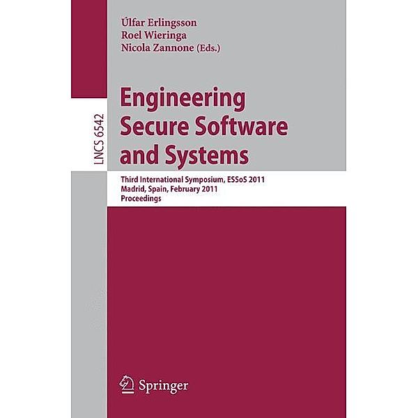 Engineering Secure Software and Systems