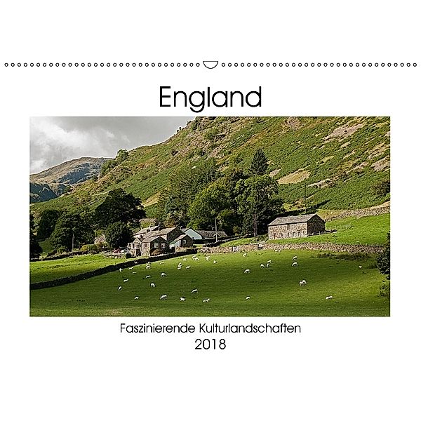 England - Faszinierende Kulturlandschaften (Wandkalender 2018 DIN A2 quer) Dieser erfolgreiche Kalender wurde dieses Jah, Christian Hallweger