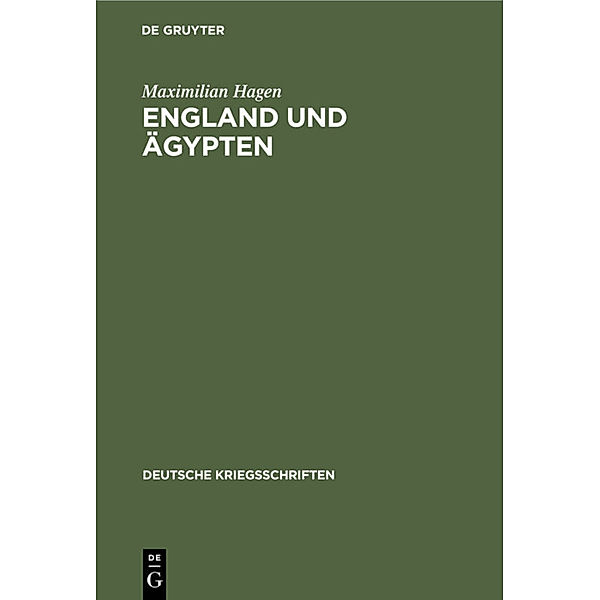 England und Ägypten, Maximilian Hagen