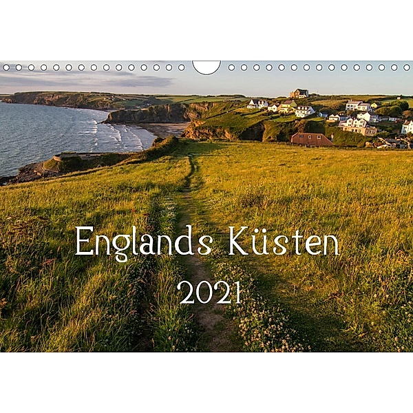 Englands Küsten 2021 (Wandkalender 2021 DIN A4 quer), Michael Zill