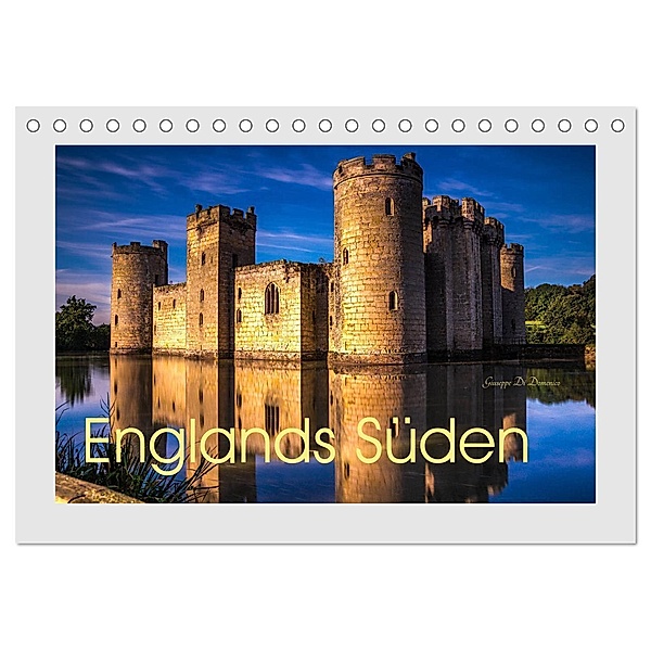 Englands Süden (Tischkalender 2024 DIN A5 quer), CALVENDO Monatskalender, Giuseppe Di Domenico