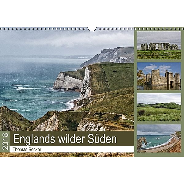 Englands wilder Süden (Wandkalender 2018 DIN A3 quer), Thomas Becker