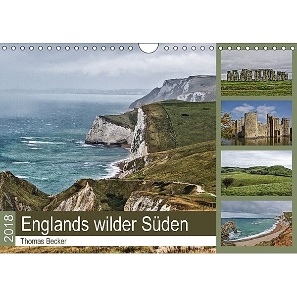 Englands wilder Süden (Wandkalender 2018 DIN A4 quer), Thomas Becker