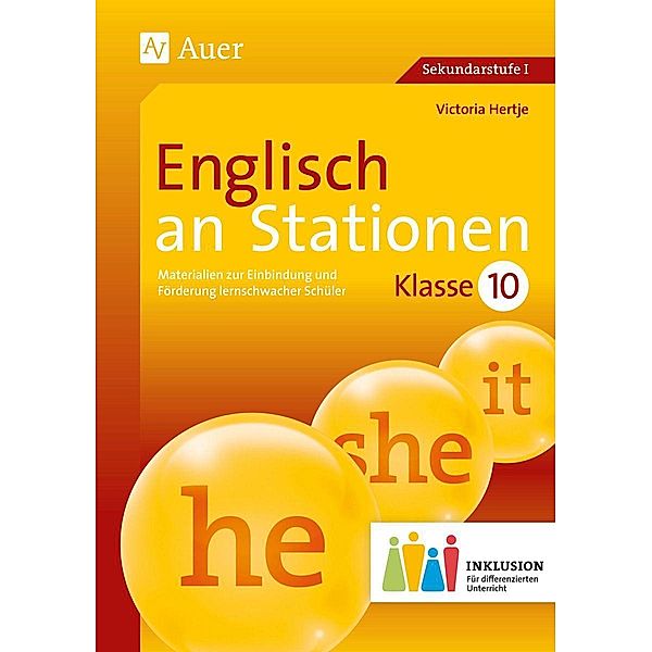 Englisch an Stationen 10 Inklusion, m. 1 CD-ROM, Victoria Hertje