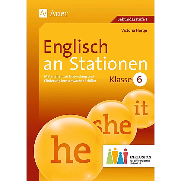 Englisch an Stationen 6 Inklusion, m. 1 CD-ROM, Tina Schranz