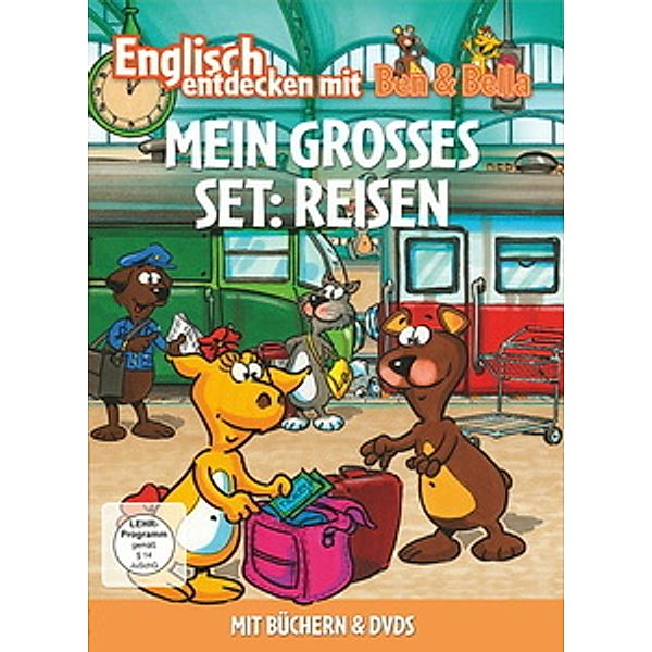 Englisch entdecken mit Ben & Bella - Mein großes Set: Reisen, Ben & Bella