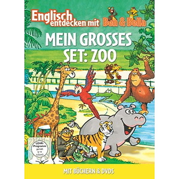 Englisch entdecken mit Ben & Bella - Mein großes Set: Zoo, Ben & Bella